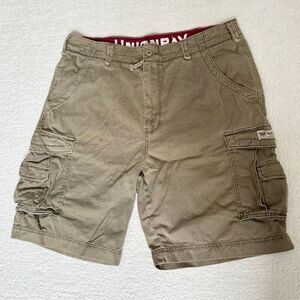 Unionbay Y2K Vintage Brown Khaki Cargo Shorts - US Men’s 40